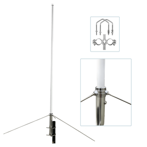 เสาอากาศวิทยุ VHF 136-174MHz สำหรับภายนอกอาคาร เสาอากาศสื่อสาร 4.5dBi  ฐานไฟเบอร์กลาส พร้อมหัวต่อ MJ - Product Image 2