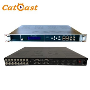 Encodeur RF Catcast personnalisable <span class=keywords><strong>8</strong></span> canaux HD <span class=keywords><strong>MI</strong></span> <span class=keywords><strong>8</strong></span> tuners <span class=keywords><strong>8</strong></span> CVBS <span class=keywords><strong>8</strong></span>/16/24 DVB-C/DVB-T/ATSC/ISDB-T MPEG-4 Protocole UDP/RTP CE - Product Image 1