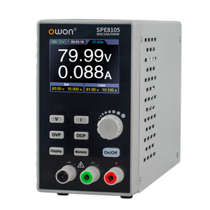 OWON SPE8105 ซีรีส์ SPE พาวเวอร์ซัพพลาย 0 - 80V 10A 500W พาวเวอร์ซัพพลาย จอ LCD ขนาด 2.8 นิ้ว (IPS) - Product Image 2