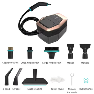 Limpiador a Vapor Eléctrico de Nuevo Diseño con Manguera Larga, Tanque de Agua de 1800 ml, Presión de Vapor de 4 Bares, para Uso en Automóviles, Hoteles y Hogares, 1500 W - Product Image 5