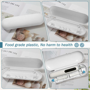 Estuche de viaje para cepillo de dientes eléctrico de plástico duro duradero, estuche para cepillo de dientes eléctrico sónico Compatible con accesorios de juego de baño <span class=keywords><strong>IO</strong></span> - Product Image 5