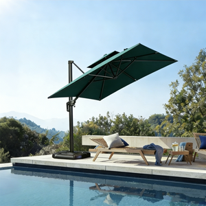 Ombrellone da Esterno Moderno per Hotel e Parchi, 2,5m, Antivento, Impermeabile, in Alluminio, con <span class=keywords><strong>Logo</strong></span> Personalizzabile - Product Image 4