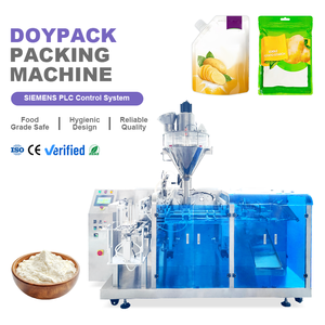 Máquina Automática Multifunción para Envasado de Bolsas con Boquilla, Máquina de Llenado de Doypack de 100g para Almidón de Patata - Product Image 1