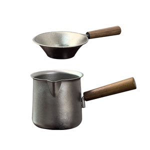 Service à thé en titane pur, rond, portable, nouveau style chinois, tasse isolante thermique pour le bureau et l'extérieur - Product Image 1