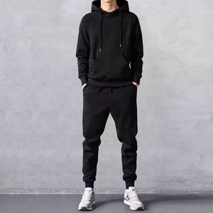 Sweat à capuche oversize en molleton de couleur unie en coton biologique pour hommes avec impression personnalisée du service OEM d'automne du Bangladesh - Product Image 3