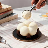 Kreative Baumwollmousse-Kuchenform aus Silikon DIY Handgemachte Blumen-Schokoladen-Pudding-Form OPP-Beutel Lebensmittelecht Transparent Einfaches Entformen