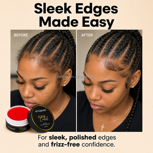 Gel Fijador de Cabello para Control de Frizz y Definición de Línea Capilar para Cabello Rizado y Crespo Natural - Product Image 3