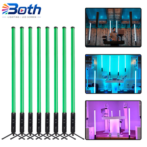 360 Degree <b>LED</b> Tube Pixel Light RGBWA 5in1 <b>Battery</b> Wireless DMX Outdoor Club Light - Product Image 1