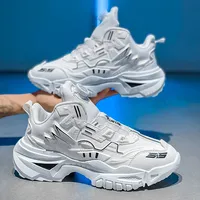 Chaussures de course d'été 2026 pour hommes à lacets, légères, respirantes, antidérapantes, décontractées, pour la gym et l'entraînement