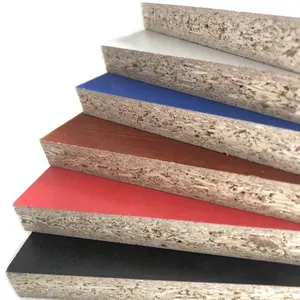 Cheapest from Factory E1 grade Melamine particle board MFC board 18mm