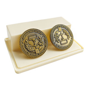 Moneda Conmemorativa de la Serie Personalizada del Fabricante con Logotipo en Relieve 3D, Metal de Aleación de Zinc Bronce Antiguo con Acabado de Latón - Product Image 4