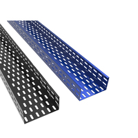 Goulotte de câblage perforée galvanisée résistante aux intempéries pour extérieur