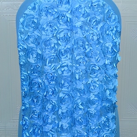 Housse de chaise extensible en polyester et spandex motif rose pour mariage, banquet, hôtel, fête, décoration de chaise de salle à manger, accessoires