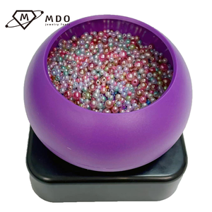 Điện hạt Spinner bát tự động hạt threading máy về phía trước và ngược lại điều chỉnh tốc độ hạt threading công cụ - Product Image 2