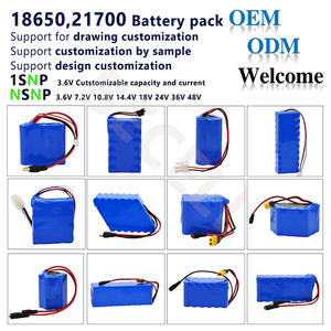 Настраиваемый <span class=keywords><strong>18650</strong></span> аккумулятор 3,6 В 7,2 В. 10,8 В 14,4 В 1S2P 1S3P 1S4P 1S5P 1S6P 2S1P 2S2P 3S2P 3S2P 3S2P 3S3P 4S3P 4S1P 4S2P - Product Image 5