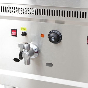 <span class=keywords><strong>Friteuse</strong></span> Commerciale Double 18L+18L en Acier Inoxydable, Friteuses à Gaz à Cuve Profonde pour Frites et Pommes de Terre, au Meilleur <span class=keywords><strong>Prix</strong></span> - Product Image 2