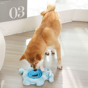 Fabricante Pet Products Nova Loja Interativa Durável Comida Vazamento Round Ball Dog Plush Chew Brinquedos - Product Image 6