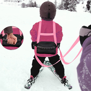 Arnés de entrenamiento de esquí y <span class=keywords><strong>Snowboard</strong></span> para niños pequeños, Asa y bolsa de fácil elevación, con correa extraíble - Product Image 4