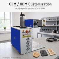 Machine de marquage laser CO2 RF DAVI haute vitesse 30W 60W avec logiciel EZCAD pour gravure de matériaux non métalliques