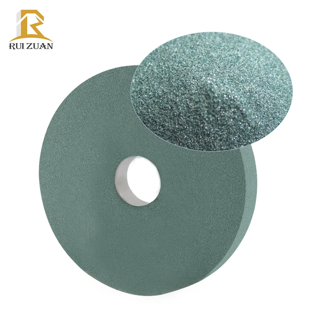 120 grit green silicon carbide grinding wheel stone polishing grinding disc silicon carbide