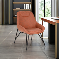 Fauteuil ergonomique exécutif haut de gamme Design moderne avec chaise de bureau en tissu métallique