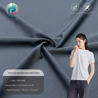 Tissu en polyester et ammoniac, soie de lait teinte, séchage rapide, extensible dans les quatre sens, tricoté, brocart, élasthanne, résistant à la déformation