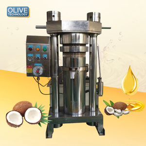 Prensa Hidráulica de Alta Calidad para Aceite de Coco, Máquina de Extracción de Aceite de Coco Prensado en Frío, Máquina para Prensar Aceite de Coco, Ghana - Product Image 1