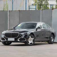 Kit de Carrocería de Lujo 2024 para Modificación de Automóviles W222 2014-2020, Parachoques Delantero y Trasero, Faldones Laterales, Capó y Tubo de Escape para Benz Clase S