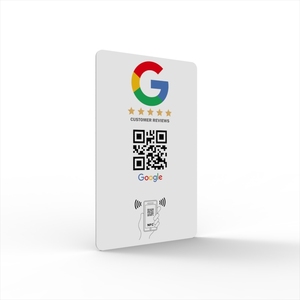 Silone tùy chỉnh in ấn NFC <span class=keywords><strong>Google</strong></span> xem xét thẻ RFID thông minh kinh doanh kim loại PVC ID thẻ <span class=keywords><strong>Google</strong></span> chơi thẻ quà tặng - Product Image 1