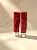 Tube cosmétique à double paroi en PE de 35 mm, 30 à 70 ml, avec bouchon à pression, personnalisable avec logo OEM/ODM, pour crème BB, crème pour les yeux, crème pour les mains