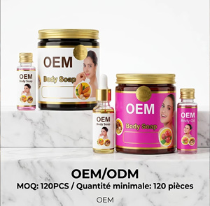 Gommages pour le <span class=keywords><strong>visage</strong></span> et le corps OEM/ODM, exfoliants et blanchissants, vente en gros, gommages à marque privée pour femmes, ensembles de gommages - Product Image 3