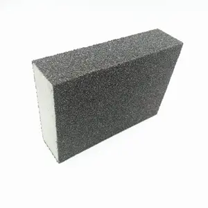 sharpness high density 100x70x25mm silicon carbide abrasive sanding sponge for wooden sanding