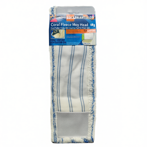 Tête de balai en microfibre corail 60g pour le nettoyage des sols - Product Image 1