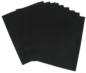Gift Card Material Black Cardboard Black Paperboard With Black Core Roll or Sheet Black Paper Board