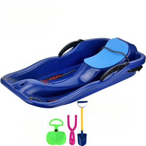 Fabrication de traîneaux à neige sur mesure Tubes de traîneau en plastique multicolore <span class=keywords><strong>pour</strong></span> l'extérieur, l'hiver avec corde de traction <span class=keywords><strong>pour</strong></span> enfants et adultes - Product Image 4