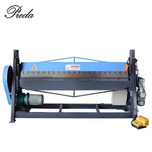 Factory sale electric metal folding machine GI sheet folding machine with length 1300mm 1500mm 2000mm 2500mm