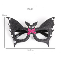 12 styles de lunettes en tissu pour enfants pour Halloween, pour les fêtes, les décorations de vacances, les maisons hantées