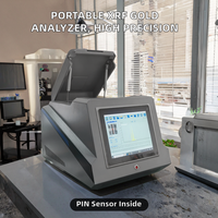 Machine de test de l'or portable de haute précision, spectromètre XRF, analyseur de l'or et des métaux précieux, détecteur pour les tests de pureté/densité