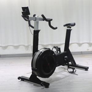 Equipo de gimnasio comercial profesional Cardio culturismo pantalla Digital cinturón impulsado bicicleta magnética aire ejercicio bicicleta Fitness - Product Image 3