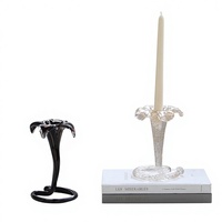 Bougies décoratives de Noël géométriques hautes pour mariages, banquets, dîners, maisons d'hôtes, décoration douce, ornements pour cafés