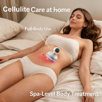 Appareil de Ventouses Intelligent Dynamique pour Soins de Santé et Beauté, Thérapie Chauffante Infrarouge, Anti-Cellulite, pour Abdomen, Jambes, Drainage Lymphatique et Gua Sha Corporel