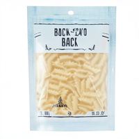 Sachets personnalisés anti-humidité pour aliments surgelés, chips, frites, friandises pour chiens et humains, avec logo et couleur sur mesure