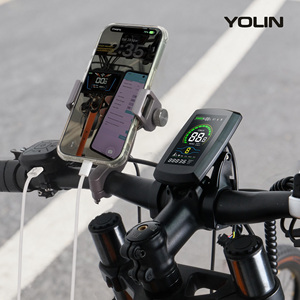 Pantalla a color <span class=keywords><strong>de</strong></span> 3.0 pulgadas para bicicleta eléctrica Yolin YL-80C-C, nueva, con protocolo UART <span class=keywords><strong>de</strong></span> 36V/48V, accesorios para controlador <span class=keywords><strong>de</strong></span> bicicleta eléctrica. - Product Image 4