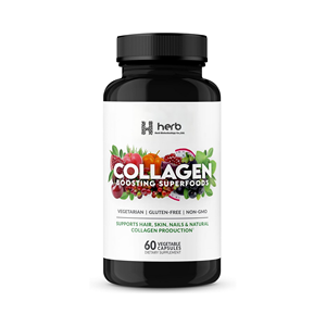 Cápsulas de Colágeno con Extracto de Soya, Suplemento de Vitaminas para Cabello, Piel y Uñas, Marca Privada OEM/ODM - Product Image 1