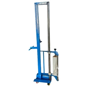 Machine d'emballage à film étirable électrique pour palettes, type chariot, pour cartons, boîtes en bois et caisses métalliques - Product Image 1