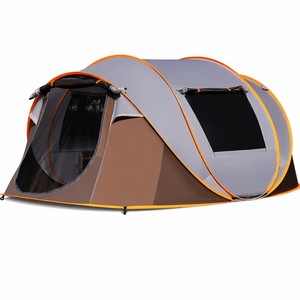 Tente de bateau pliable portable sur mesure pour 4 personnes, tente <span class=keywords><strong>pop</strong></span>-up bon marché, camping en plein air, installation rapide, tente automatique, imperméable - Product Image 1