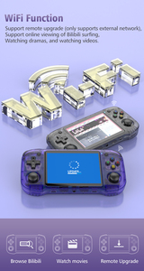 Ban Đầu R46H 64G 128G Arkos 2.0 4.2 Inch Màn Hình Retro Wifi Cầm Tay Trò Chơi Giao Diện Điều Khiển PSP PSP Di Động Video Trò Chơi Máy Nghe Nhạc Wi-Fi R36s - Product Image 6