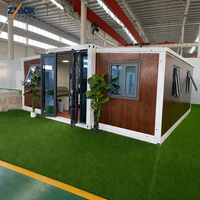 Vente en gros de maisons capsules mobiles 20ft 40ft, maisons conteneurs préfabriquées en acier, et hôtels-villas capsules mobiles pliables et extensibles de Chine