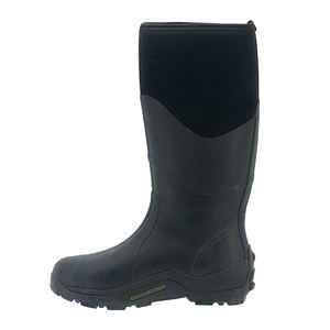 <span class=keywords><strong>Bottes</strong></span> <span class=keywords><strong>de</strong></span> pluie pour hommes en néoprène imperméable noir YL327 en gros pour la <span class=keywords><strong>chasse</strong></span> - Product Image 3