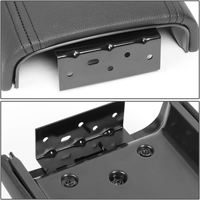 Housse d'accoudoir pour Chevy Trailblazer GMC Envoy 2002-2009/Noir